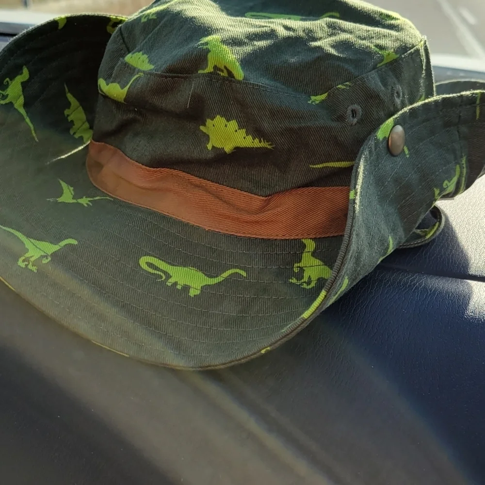 Camo Dinosaur Hat 24 months & Under  Bucket Hat